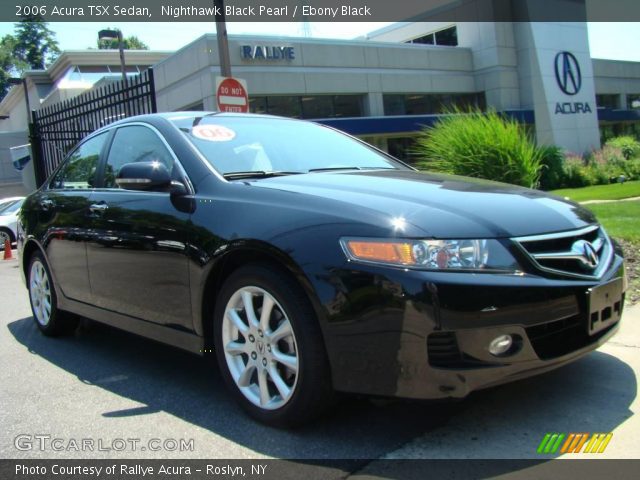2006 Acura TSX Sedan in Nighthawk Black Pearl