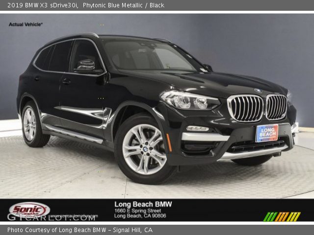2019 BMW X3 sDrive30i in Phytonic Blue Metallic