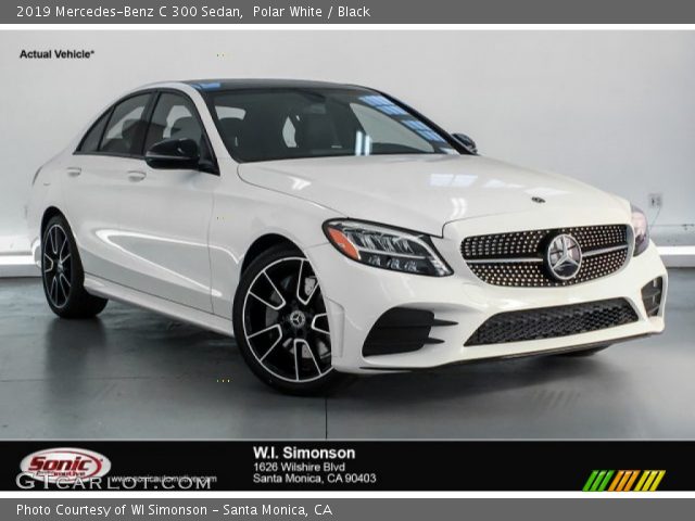 2019 Mercedes-Benz C 300 Sedan in Polar White