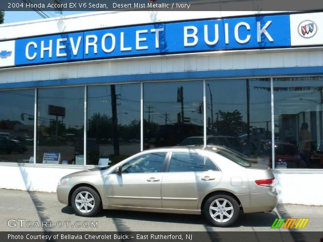 2004 Honda Accord EX V6 Sedan in Desert Mist Metallic