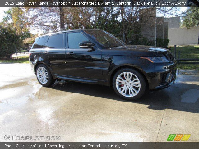 2019 Land Rover Range Rover Sport Supercharged Dynamic in Santorini Black Metallic