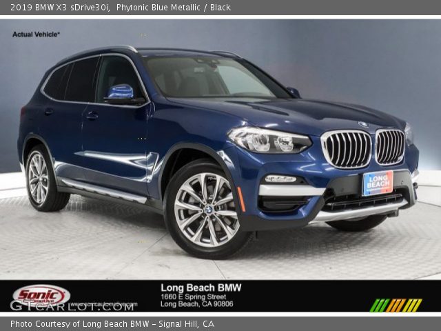 2019 BMW X3 sDrive30i in Phytonic Blue Metallic