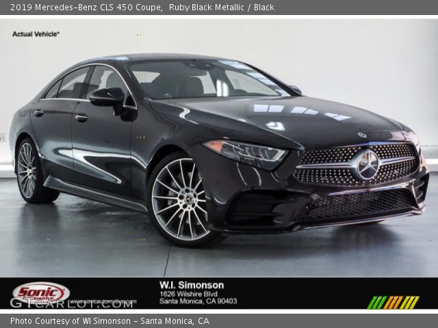2019 Mercedes-Benz CLS 450 Coupe in Ruby Black Metallic