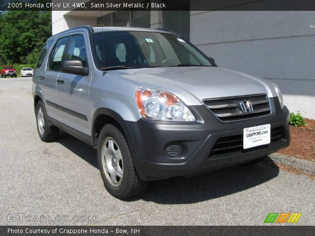 2005 Honda CR-V LX 4WD in Satin Silver Metallic