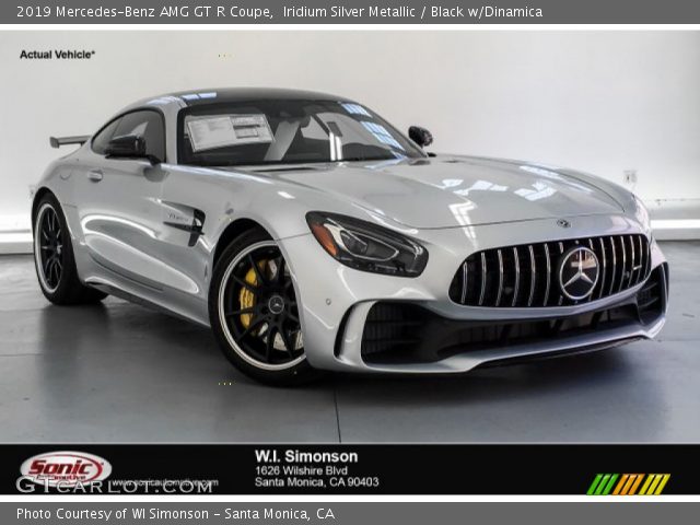 2019 Mercedes-Benz AMG GT R Coupe in Iridium Silver Metallic