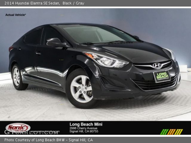 2014 Hyundai Elantra SE Sedan in Black