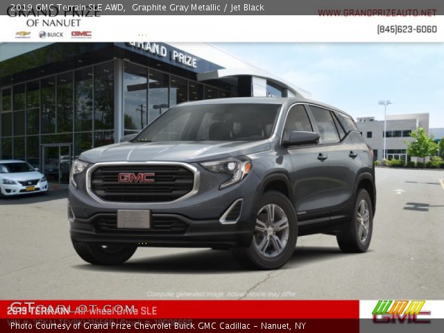 2019 GMC Terrain SLE AWD in Graphite Gray Metallic