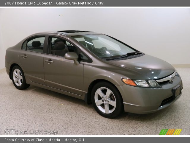 2007 Honda Civic EX Sedan in Galaxy Gray Metallic