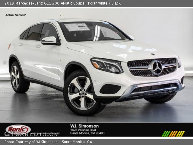 2019 Mercedes-Benz GLC 300 4Matic Coupe in Polar White