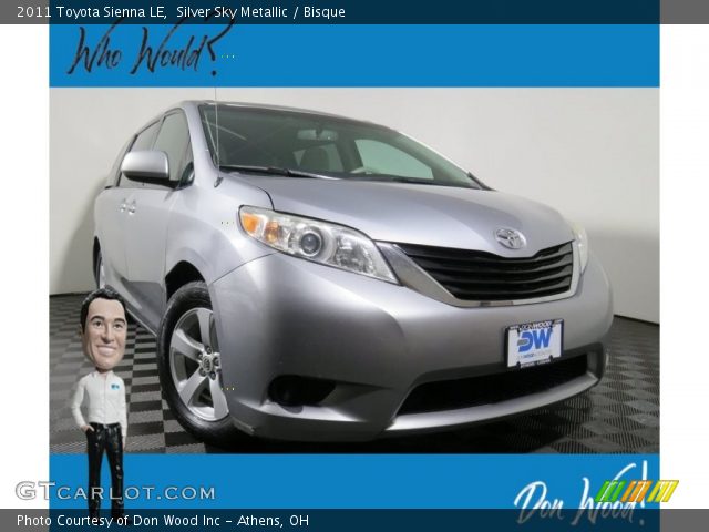 2011 Toyota Sienna LE in Silver Sky Metallic