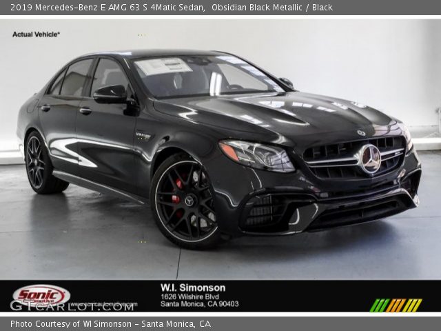 2019 Mercedes-Benz E AMG 63 S 4Matic Sedan in Obsidian Black Metallic