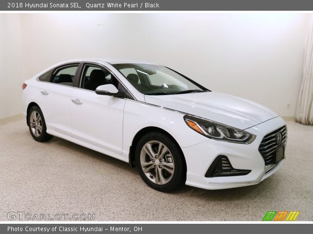 2018 Hyundai Sonata SEL in Quartz White Pearl