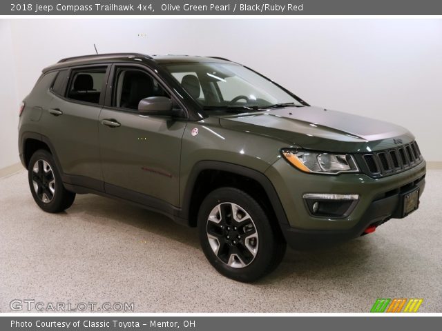 2018 Jeep Compass Trailhawk 4x4 in Olive Green Pearl