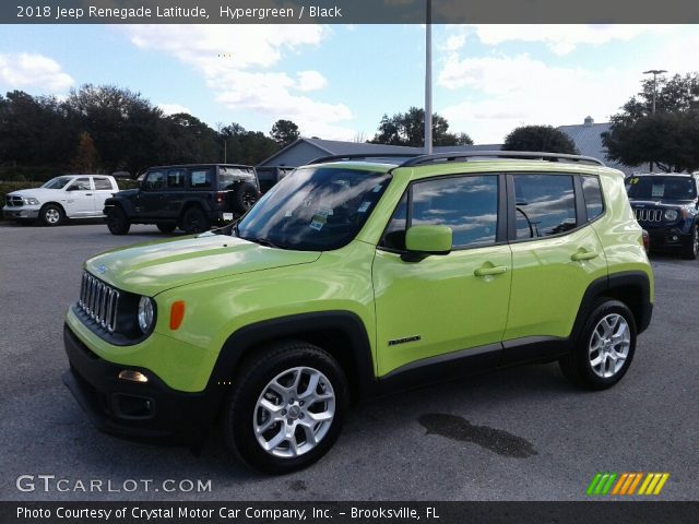 2018 Jeep Renegade Latitude in Hypergreen