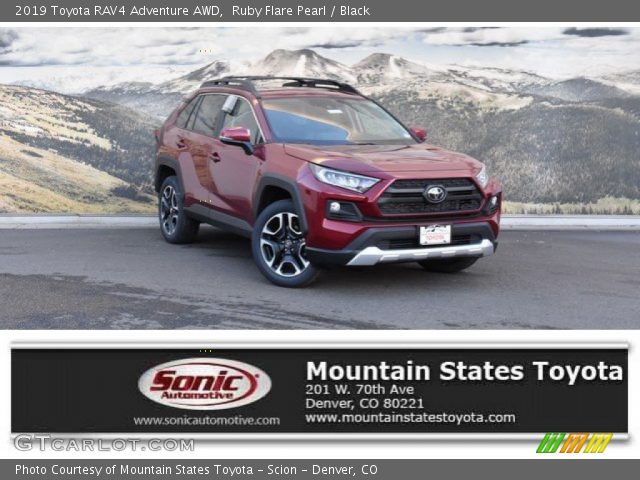 2019 Toyota RAV4 Adventure AWD in Ruby Flare Pearl