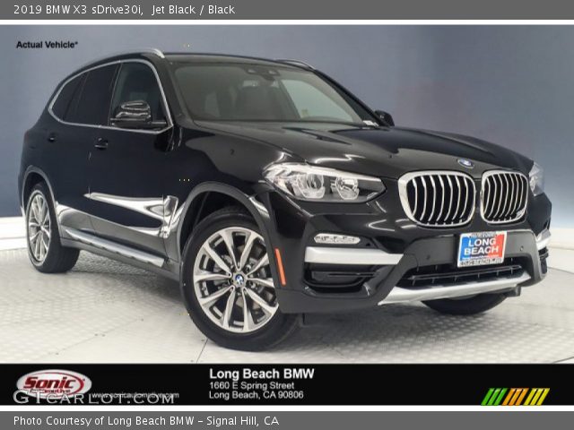 2019 BMW X3 sDrive30i in Jet Black