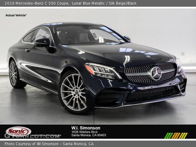 2019 Mercedes-Benz C 300 Coupe in Lunar Blue Metallic