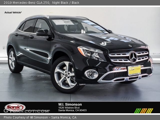 2019 Mercedes-Benz GLA 250 in Night Black