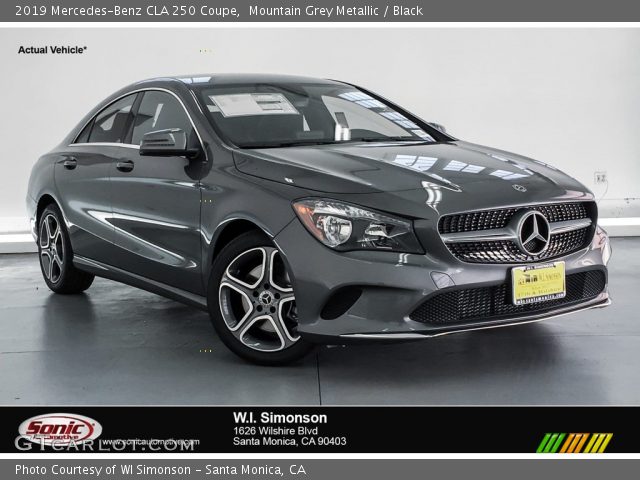 2019 Mercedes-Benz CLA 250 Coupe in Mountain Grey Metallic