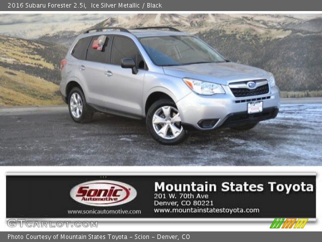 2016 Subaru Forester 2.5i in Ice Silver Metallic