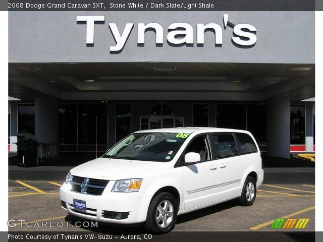 2008 Dodge Grand Caravan SXT in Stone White