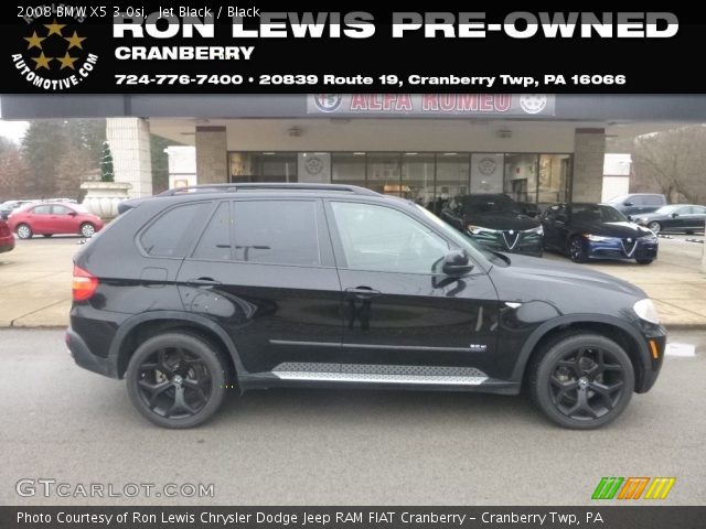 2008 BMW X5 3.0si in Jet Black