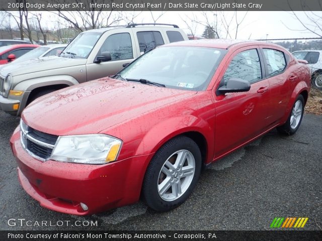 2008 Dodge Avenger SXT in Inferno Red Crystal Pearl