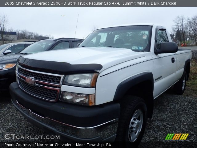 2005 Chevrolet Silverado 2500HD Work Truck Regular Cab 4x4 in Summit White