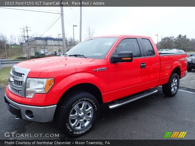 2013 Ford F150 XLT SuperCab 4x4 in Race Red
