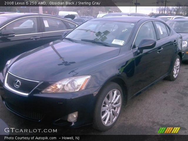 2008 Lexus IS 250 AWD in Obsidian Black