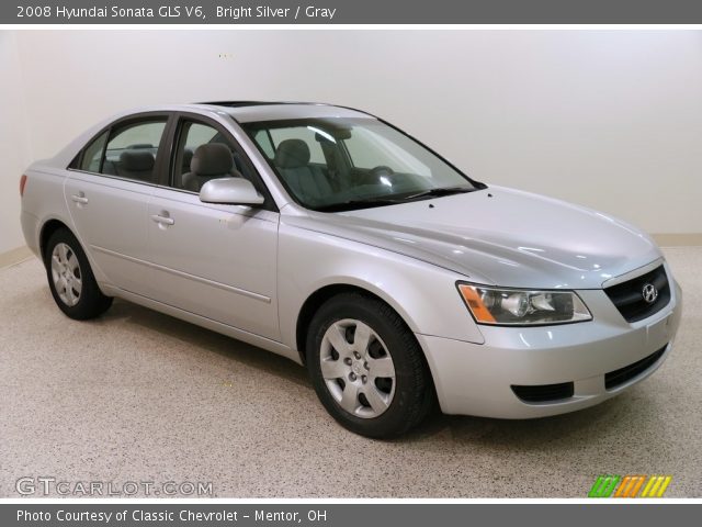 2008 Hyundai Sonata GLS V6 in Bright Silver