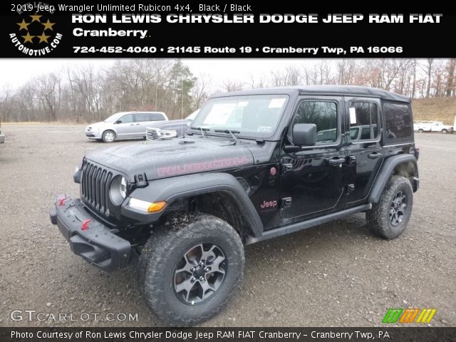 2019 Jeep Wrangler Unlimited Rubicon 4x4 in Black