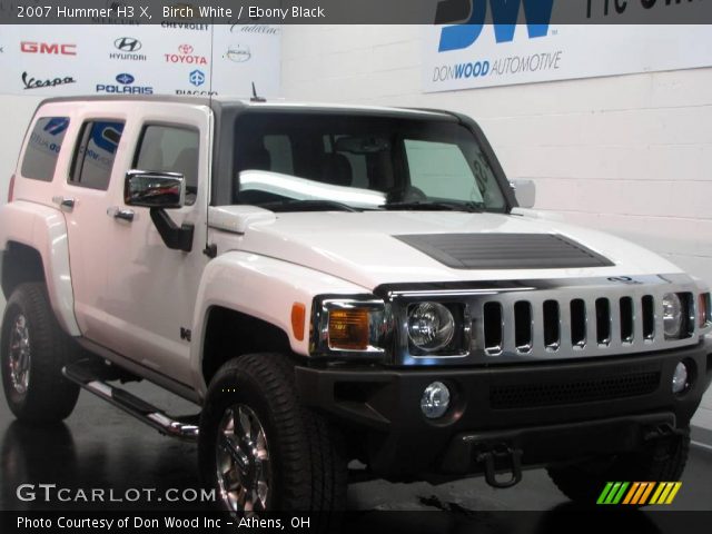 2007 Hummer H3 X in Birch White