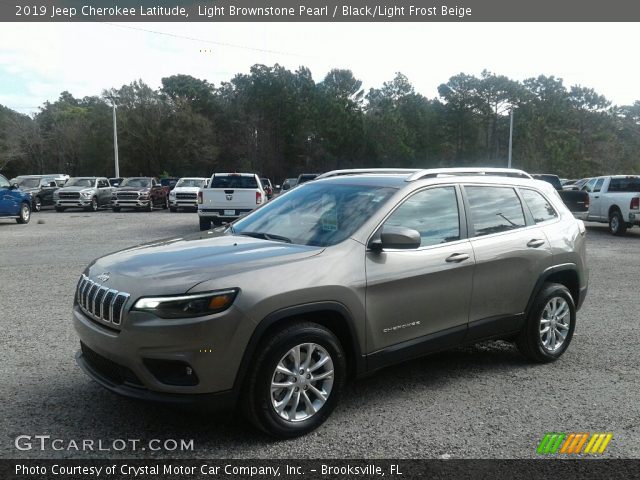 2019 Jeep Cherokee Latitude in Light Brownstone Pearl
