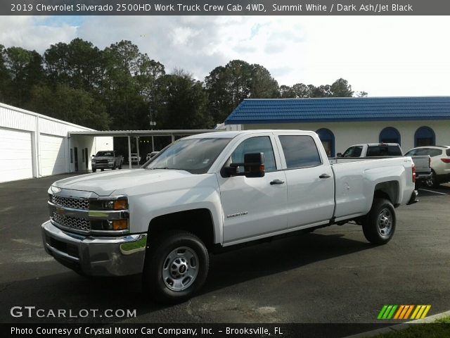 2019 Chevrolet Silverado 2500HD Work Truck Crew Cab 4WD in Summit White