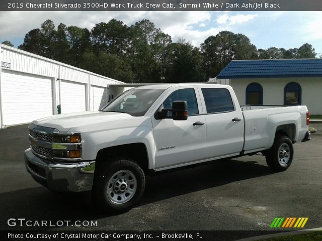2019 Chevrolet Silverado 3500HD Work Truck Crew Cab in Summit White