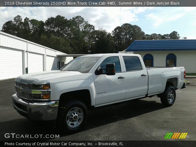 2019 Chevrolet Silverado 2500HD Work Truck Crew Cab 4WD in Summit White