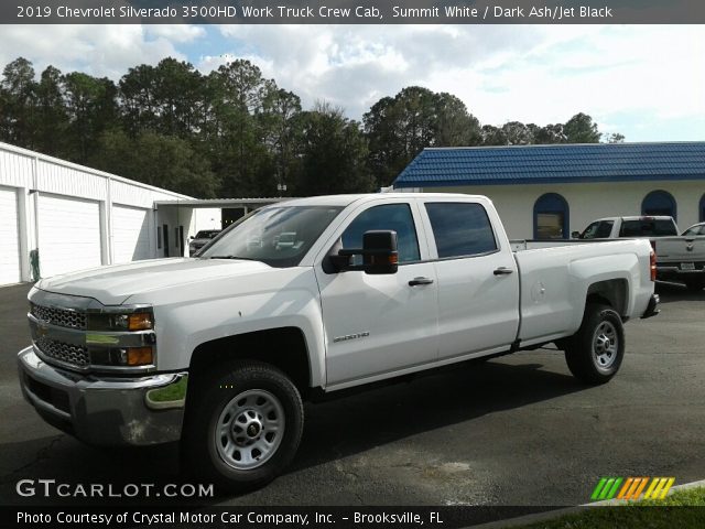 2019 Chevrolet Silverado 3500HD Work Truck Crew Cab in Summit White