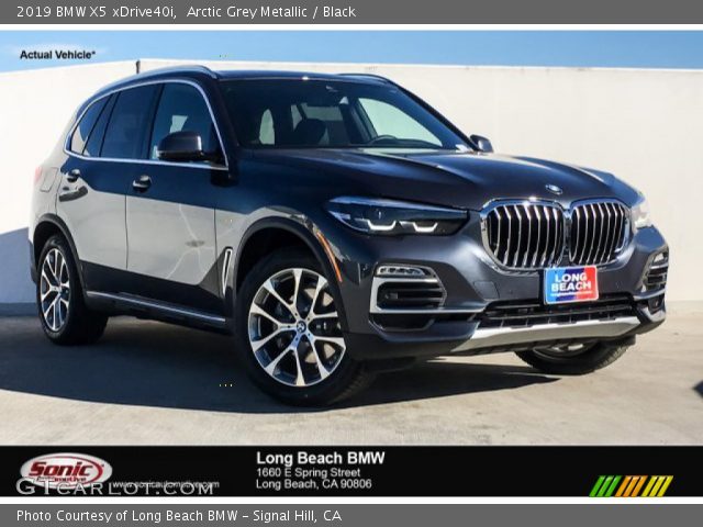 2019 BMW X5 xDrive40i in Arctic Grey Metallic