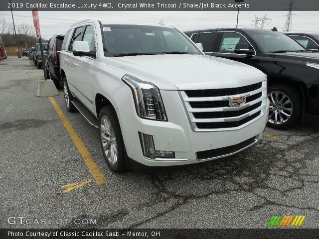 2019 Cadillac Escalade Luxury 4WD in Crystal White Tricoat