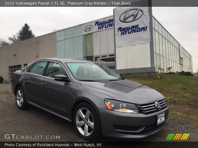 2013 Volkswagen Passat 2.5L SE in Platinum Gray Metallic