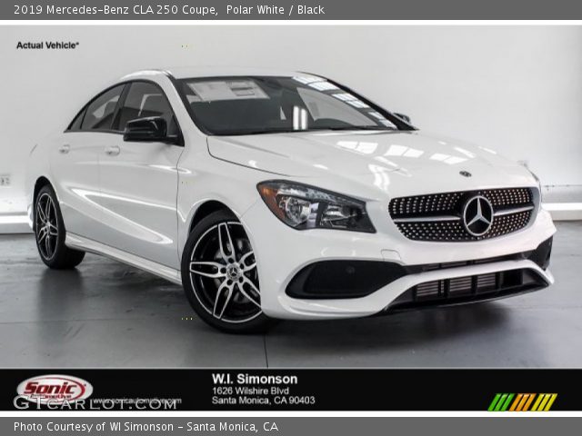 2019 Mercedes-Benz CLA 250 Coupe in Polar White