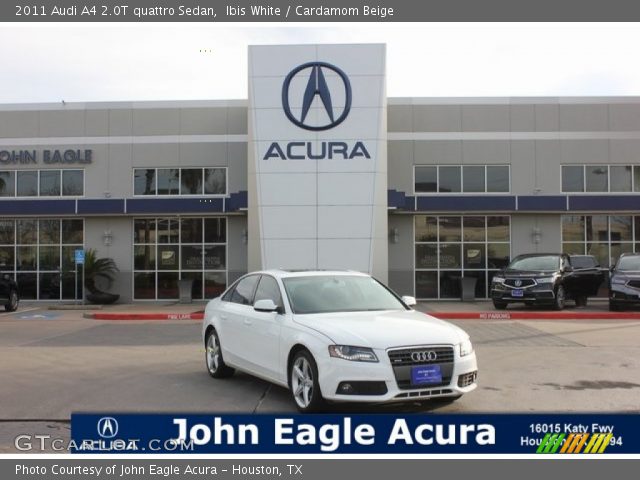 2011 Audi A4 2.0T quattro Sedan in Ibis White