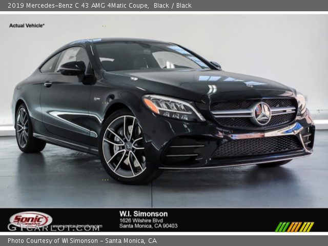 2019 Mercedes-Benz C 43 AMG 4Matic Coupe in Black