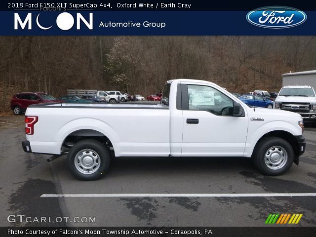 2018 Ford F150 XLT SuperCab 4x4 in Oxford White