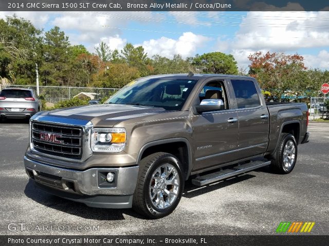 2014 GMC Sierra 1500 SLT Crew Cab in Bronze Alloy Metallic