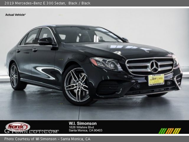 2019 Mercedes-Benz E 300 Sedan in Black