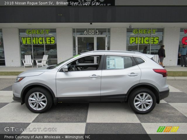 2018 Nissan Rogue Sport SV in Brilliant Silver