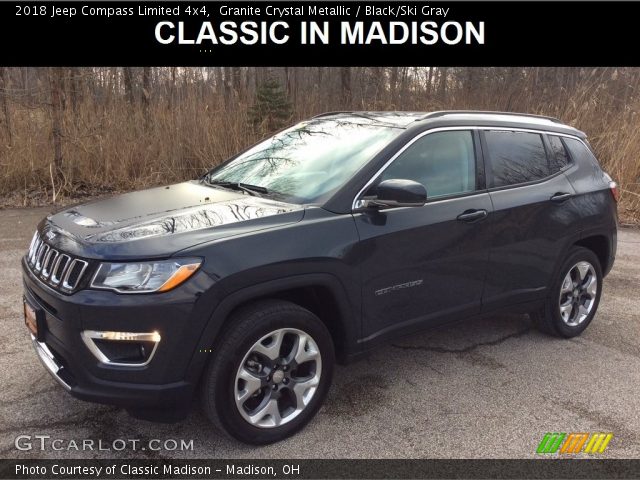 2018 Jeep Compass Limited 4x4 in Granite Crystal Metallic