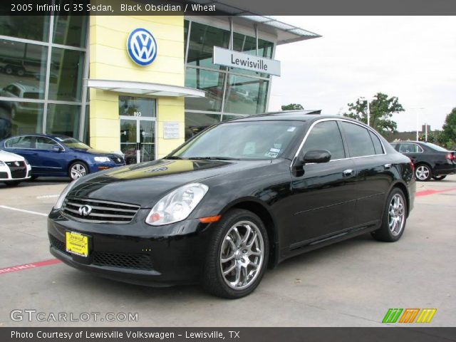 2005 Infiniti G 35 Sedan in Black Obsidian